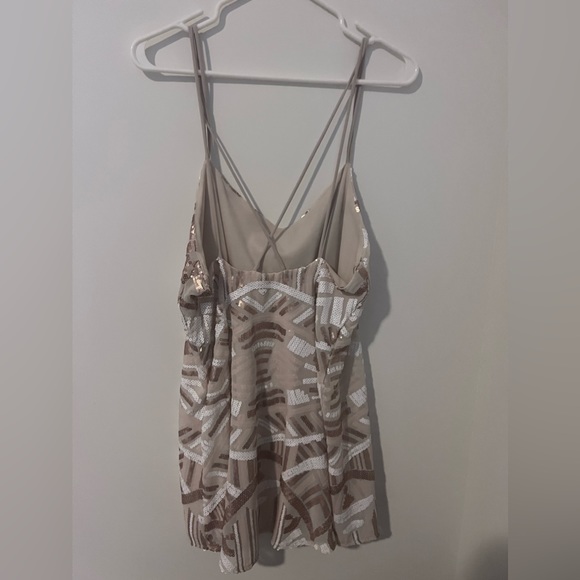 Art Deco Sequined Show Me Your MuMu Dress Size Medium - Picture 3 of 4